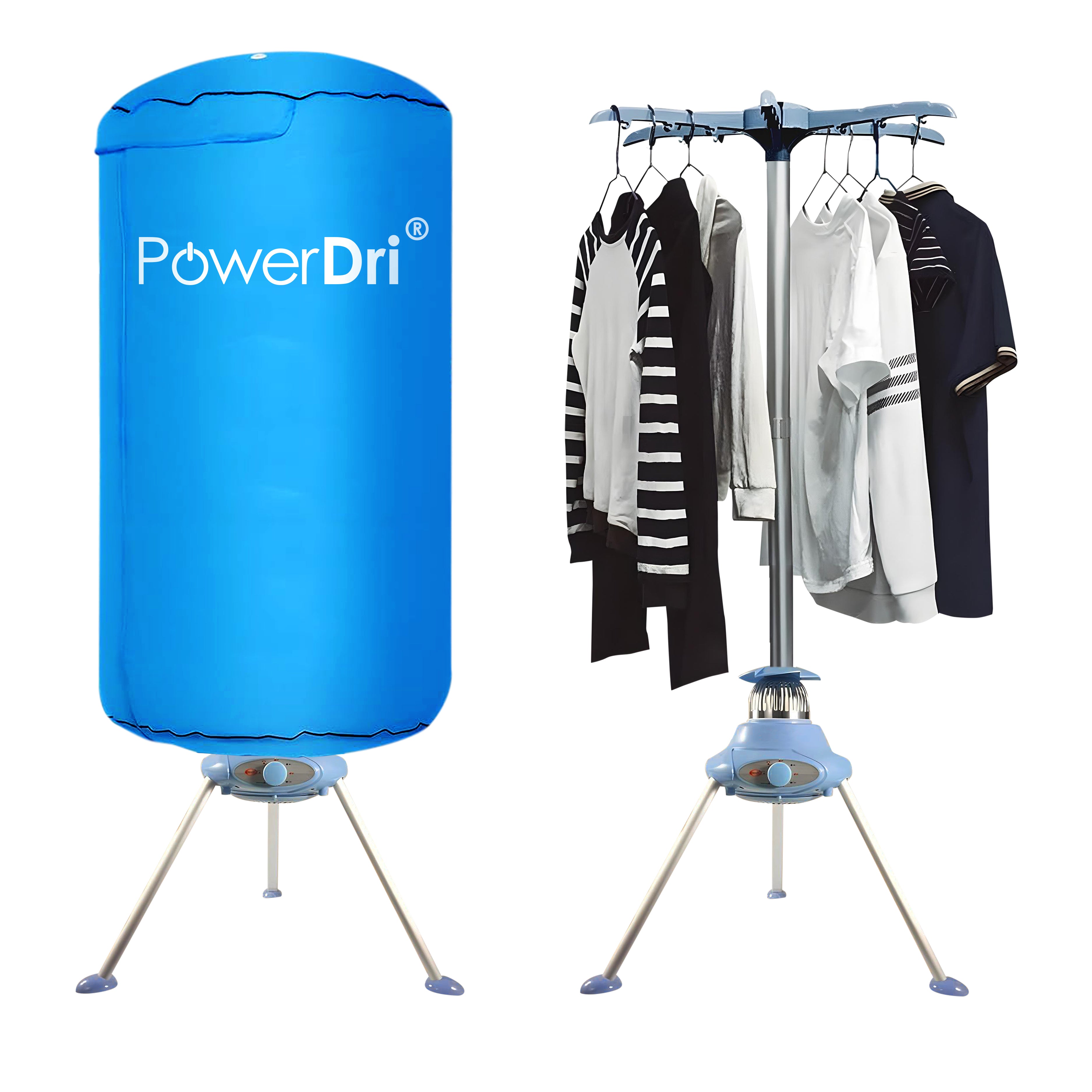ELECTRIC CLOTHES DRYER 15KG - BLUE